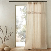 Штора Из льна Scala 140 x 220 см бежевый AM.PM  фото, kupilegko.ru